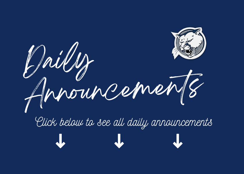 Daily Announcements 